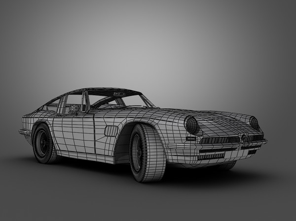 3d - ac - AC 428 1965 - 1973 by Swan3DStudios